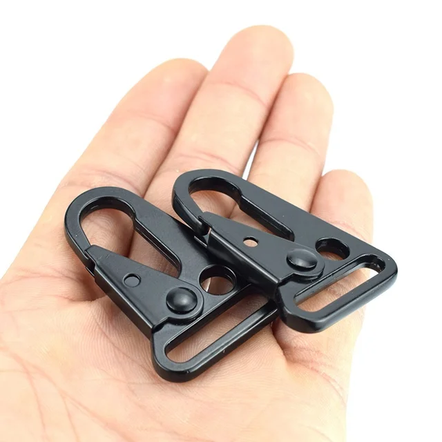 Black Matt Color Olecranon Tactical Nylon Strap Bag Metal Sling Snap  Fastener Hooks - China Metal Buckles and Buckle price