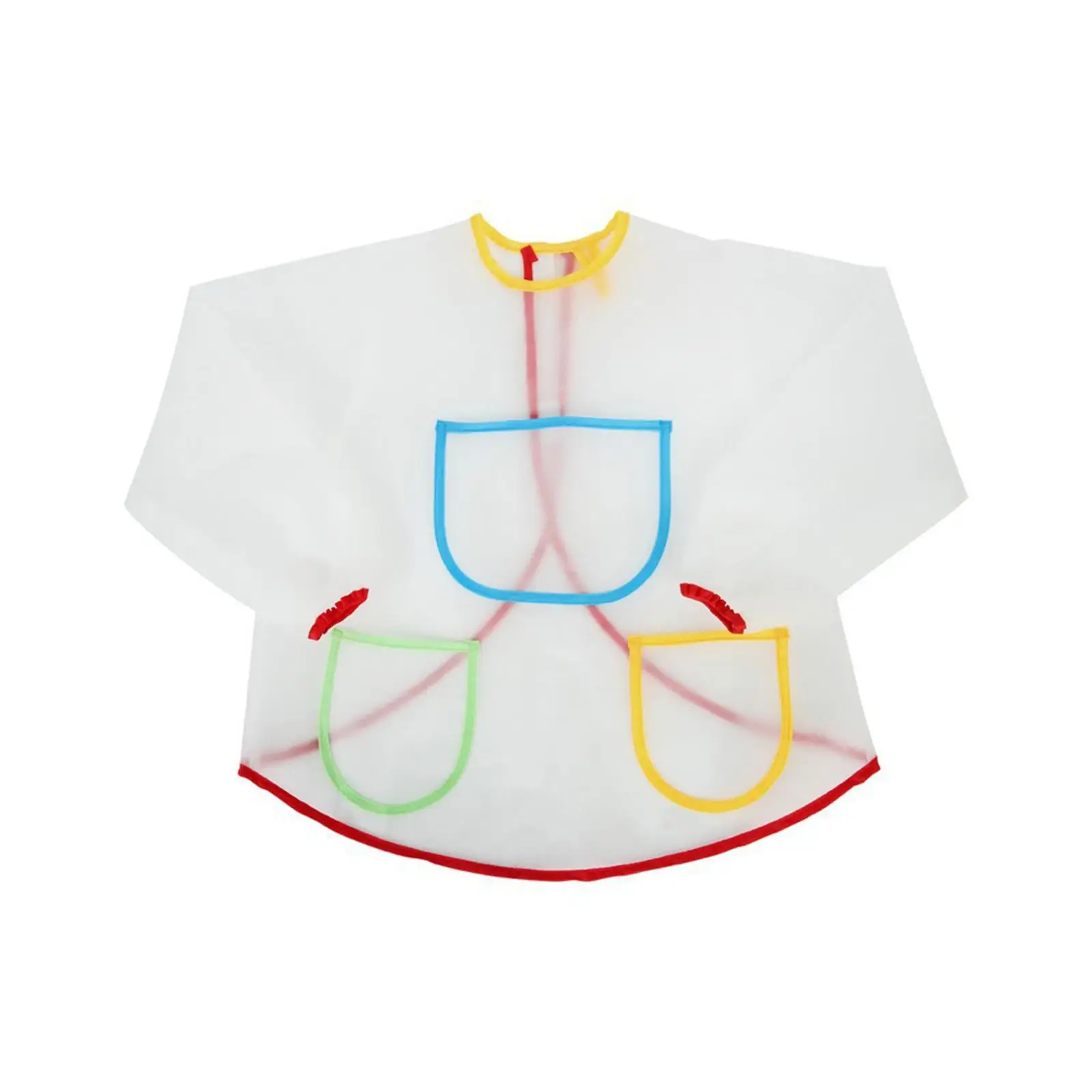 Children Aprons Painting Aprons with Three Pockets Lightweight
