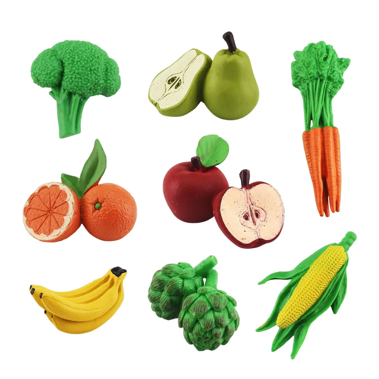 Simulation Vegetables Fruits Decoration Photography Props Crafts for Party Home Living Room Decoration Ornament