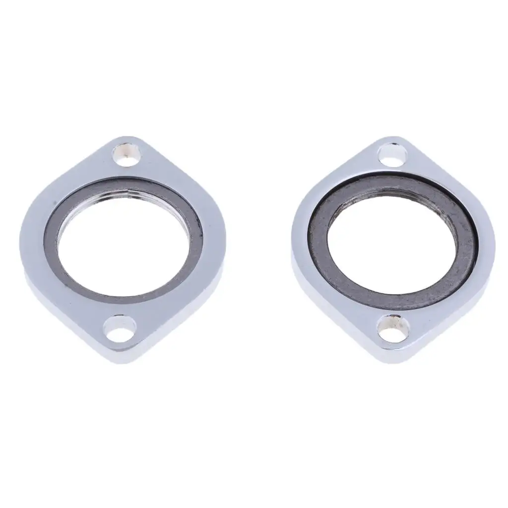 Silver Exhaust  Flange Kit for  Dyna  XL883 