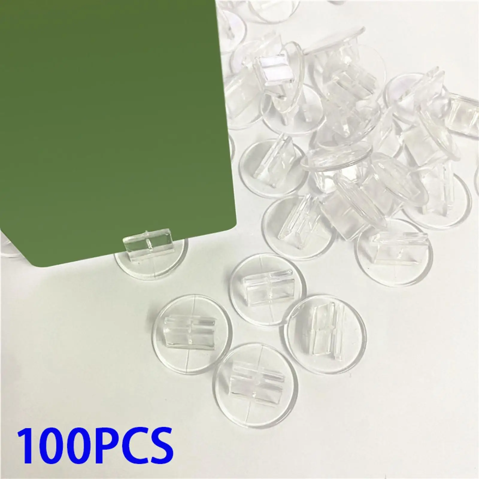 Clear Game Card Stands Game Pieces Holder Business Card Holder Transparent Fixed Props for Labels Cards