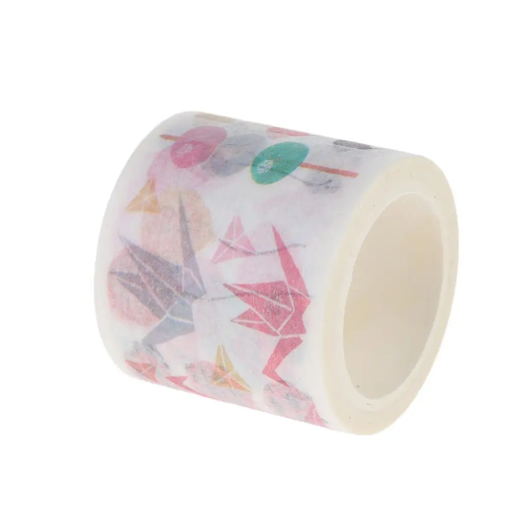 Washi Masking Tape for DIY Scrapbooking Sticky Masking Paper Tape  school Supplies