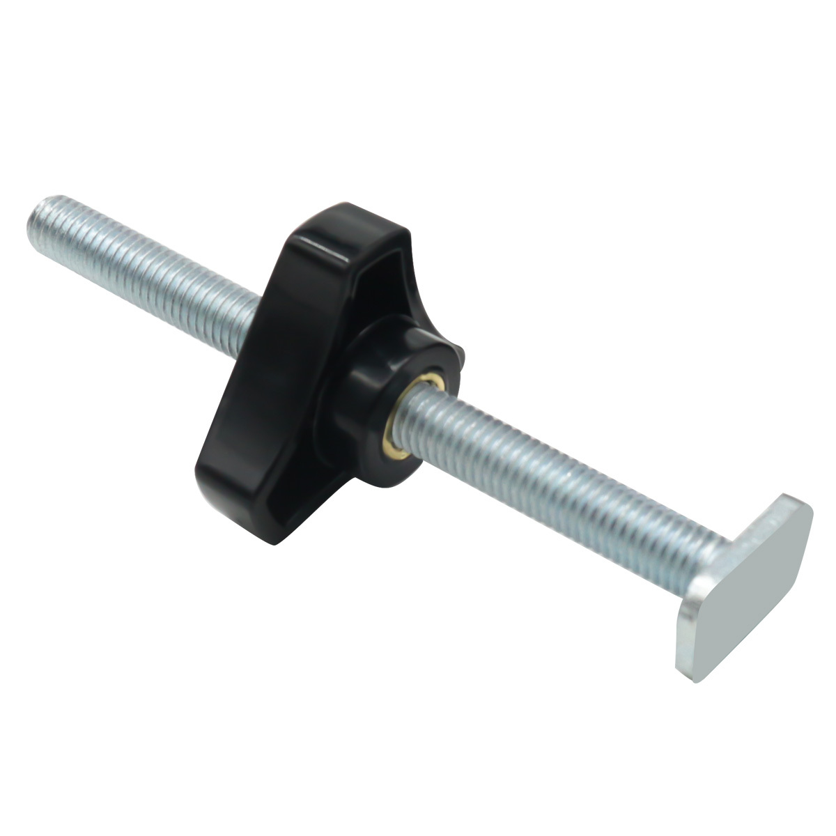 5er-Pack T-Bolzen-Knopf-Set, T-Slider T-Schlitz, T-Schraube und Mutter, T-Schraube und Kunststoff-Knopfmutter, Stichschraubenbefestigung für Werkbank-T-Nut – Detail 3