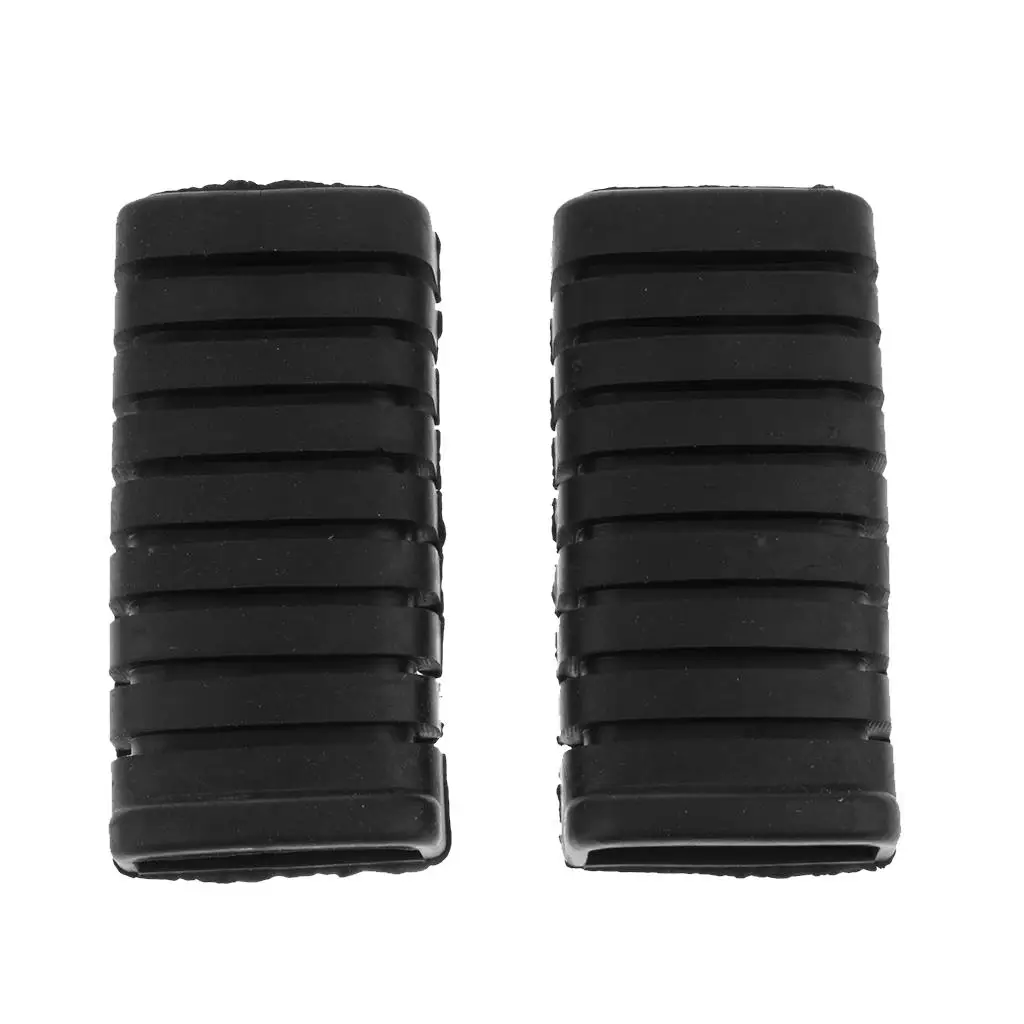 2 Pcs Motorbike Foot Peg Rubber Nonslip Footrest Pedal Foot Peg Cover Set for Honda WY125 Motorcycle Accessories 2019 New