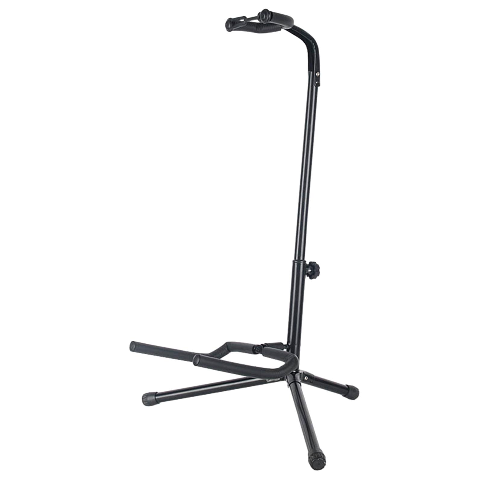 Guitar Stand Floor Non Slip Feet Portable Music Instrument Rack Bass Tripod