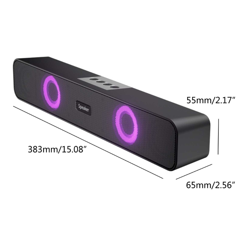 Title 6, 2024 New New RGB Bluetooth-compatible Speaker S...