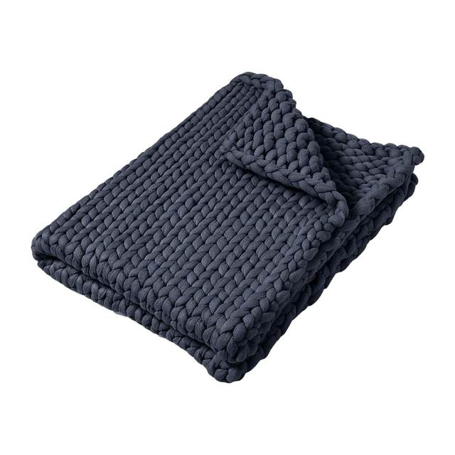 Fashion Chunky Yarn Blanket, Warm Thick Blanket, , Throw Blanket for Bedroom