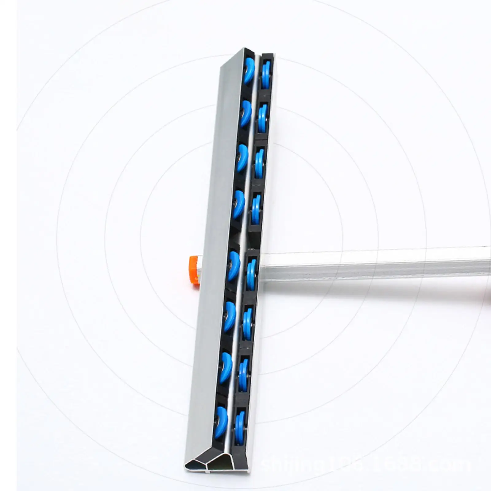 Glass Strip Cutter DIY Cutting Breaking Comfortable Gripping 63cm Length with Blades T Shaped Tile Cutter Tool for Ceramic Tile