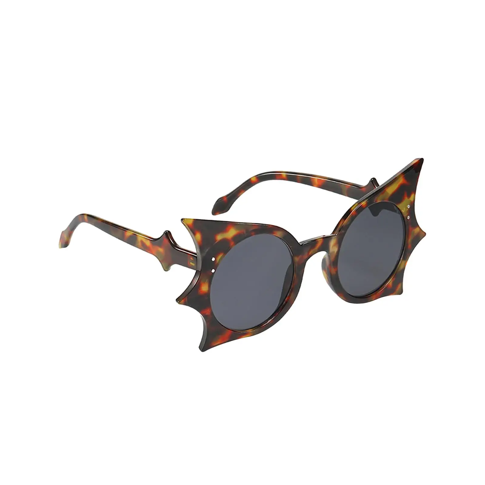 Bat Shape Sunglasses Costume Accessories Eyewear for Travel Vacation Hiking