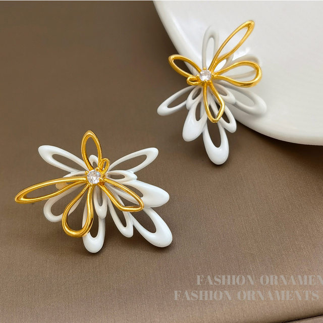 925 Silver Earrings Letter J  Earrings Women Silver 925 Lv - Fashion  Flower Earrings - Aliexpress