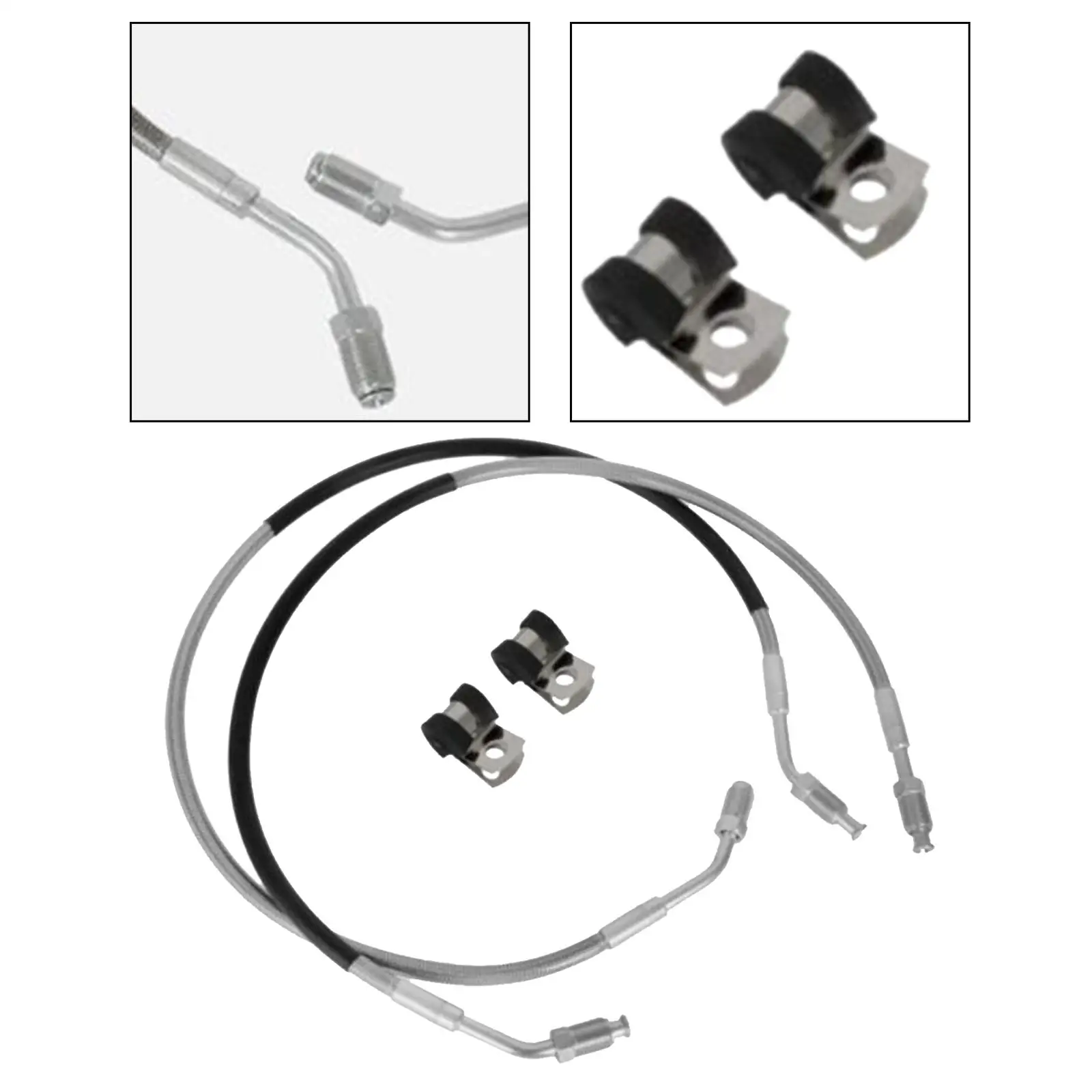 Front Left Right Brake Line 1930752 1930753 Assembly Accessories for Polaris ATV Trail Boss 250 325 350 Xpedition 325 425