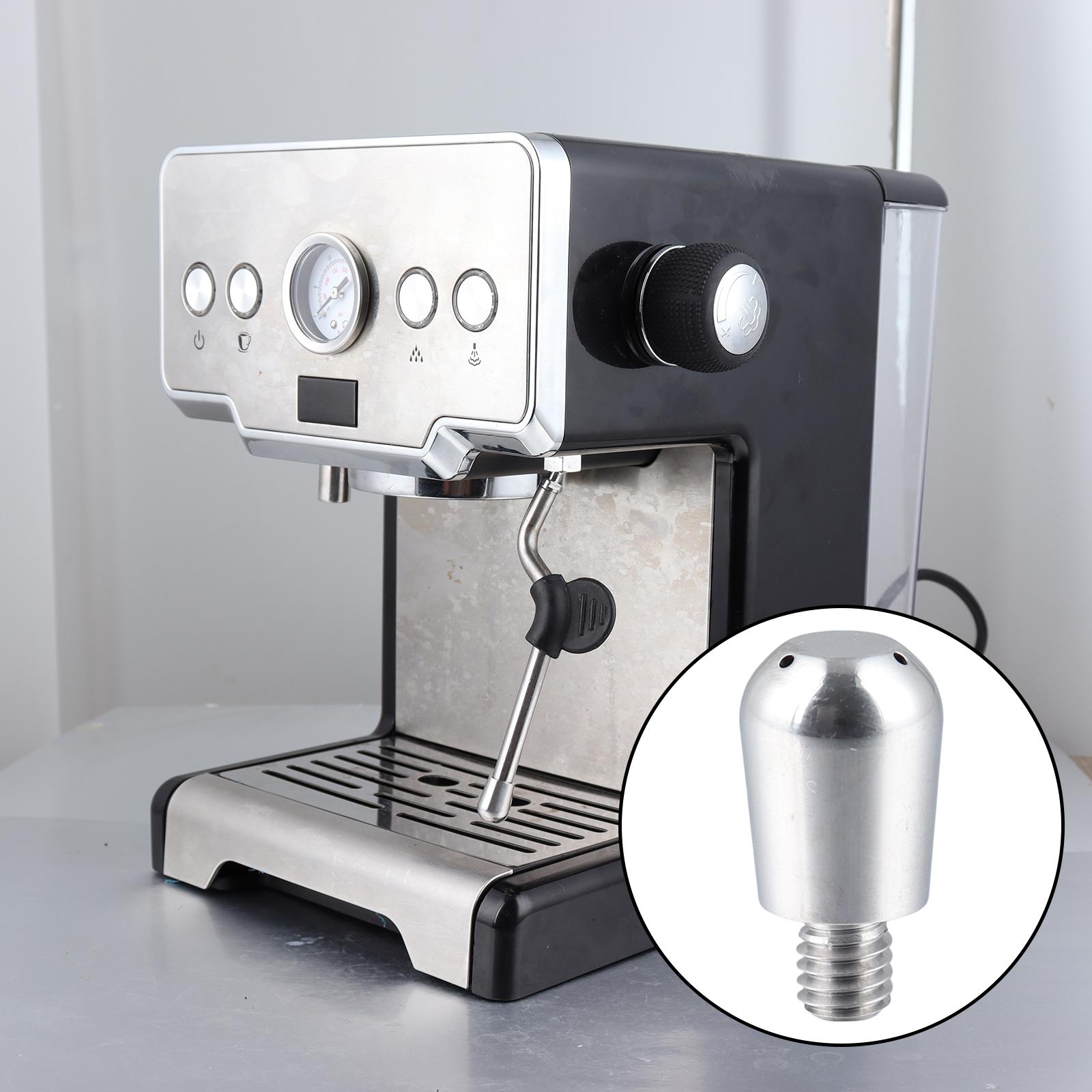 Stainless Steel Espresso Machine Steam Nozzle Reusable Washable for Crm3605 Coffee Maker Cafe Milk Tea Shop Parts Accessories Stainless Steel Espresso Machine Steam Nozzle Reusable Washable for Crm3605 Coffee Maker Cafe Milk Tea Shop Parts Accessories