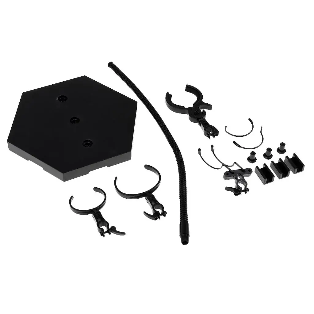 Doll Stand - Black Doll Stand Rack 6`` 9``and 12`` Dolls And Action Figures Display Stand Bracket Holder