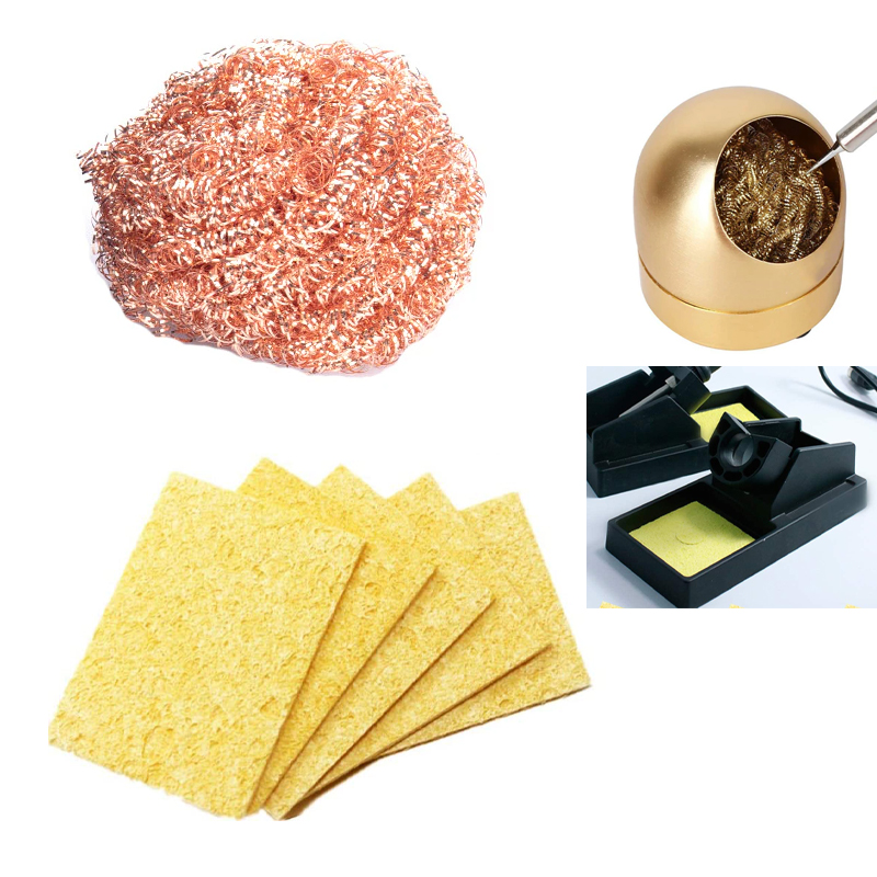 Title 1, Solder Iron Tip Cleaning Cleaning Sponge Nozzle...