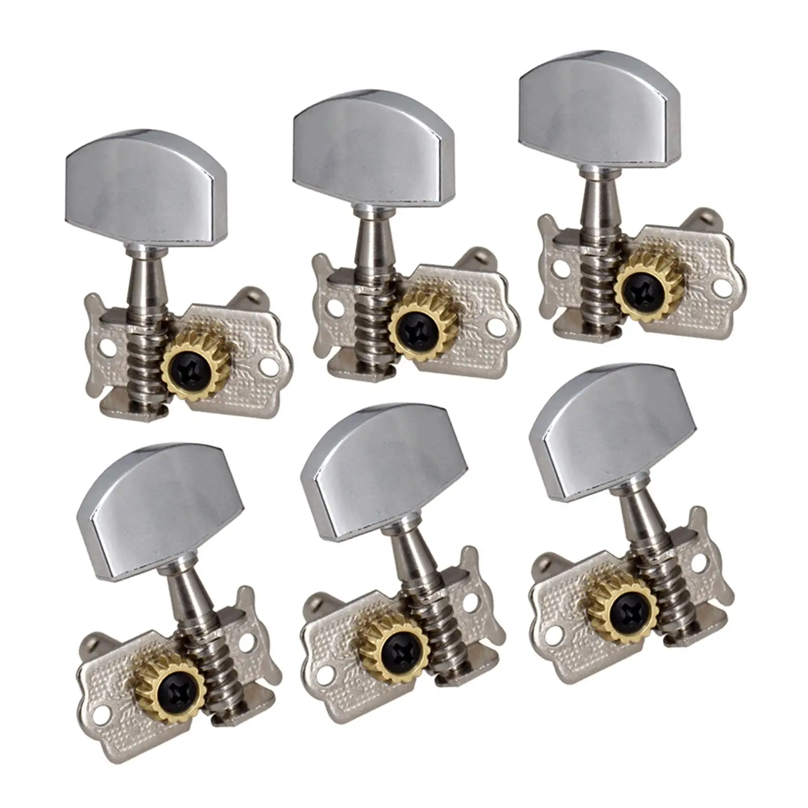 6Pcs Guitar Tuning Peg Tuner Key Peg Knobs Tuners Machine Head for Acoustic Guitar Parts Replacement