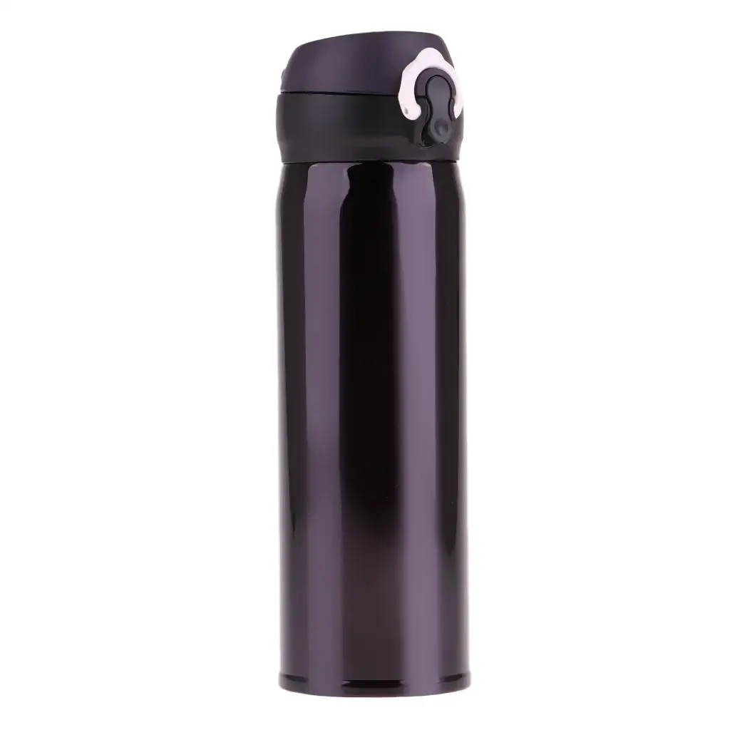 500ml Bottle BPA-Free Vacuum Cup Mug with Locking Lid Cap