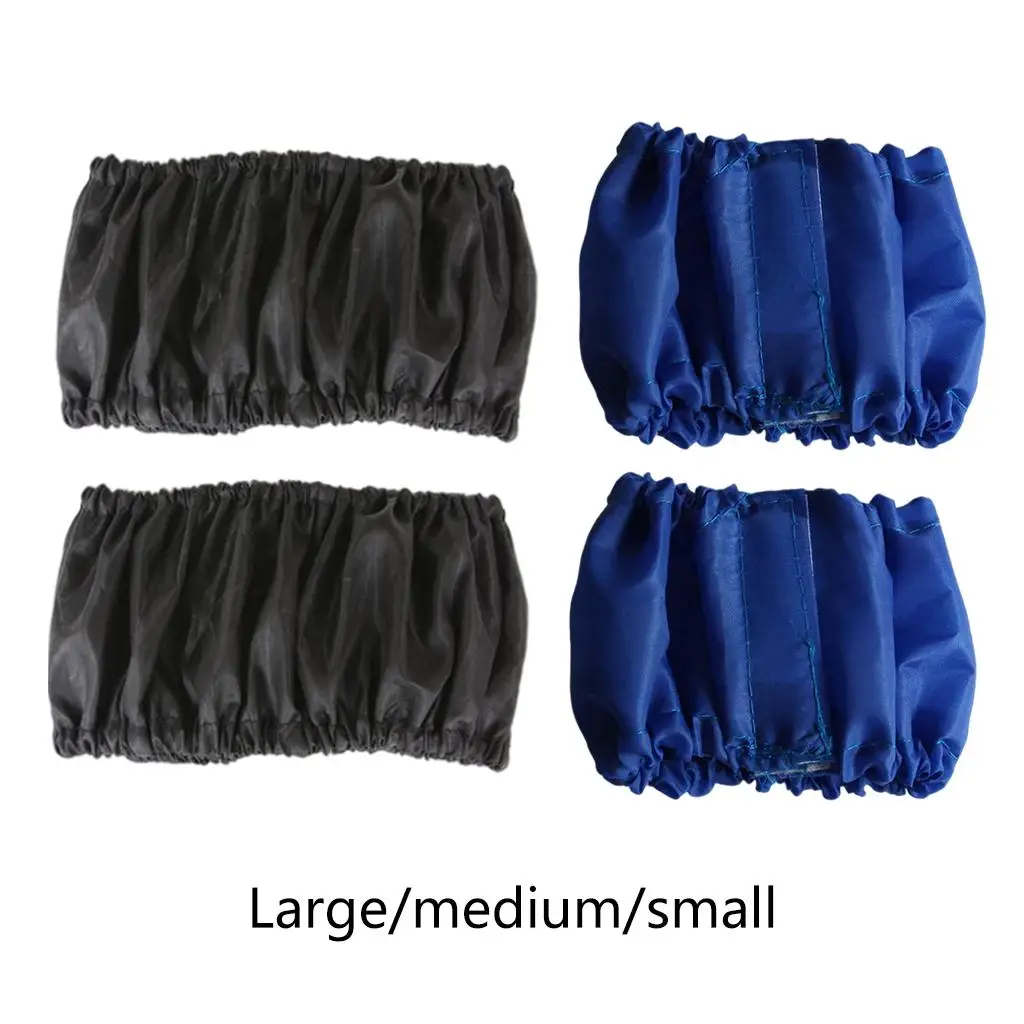 2x Stroller Wheel Cover Dustproof Tire Covers for Wheelchair Pushchair