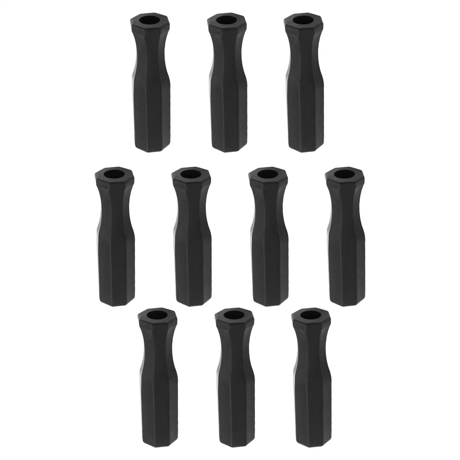 10Pcs Foosball Handle Grips for Standard Foosball Tables Replacement Handles
