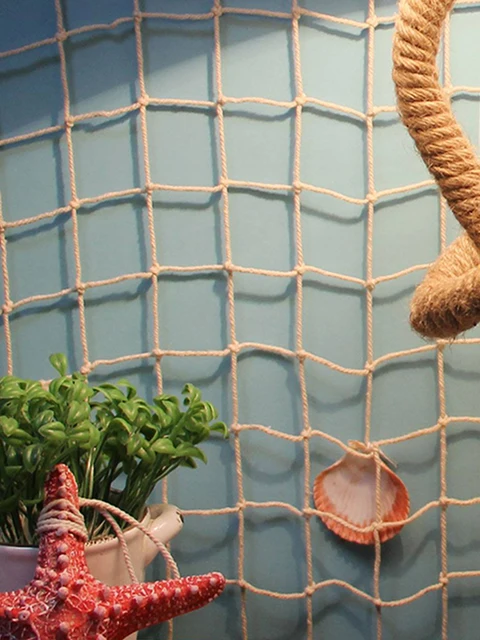 Plant Support Tool Hemp Rope Net Wall Decoration New Style Stair