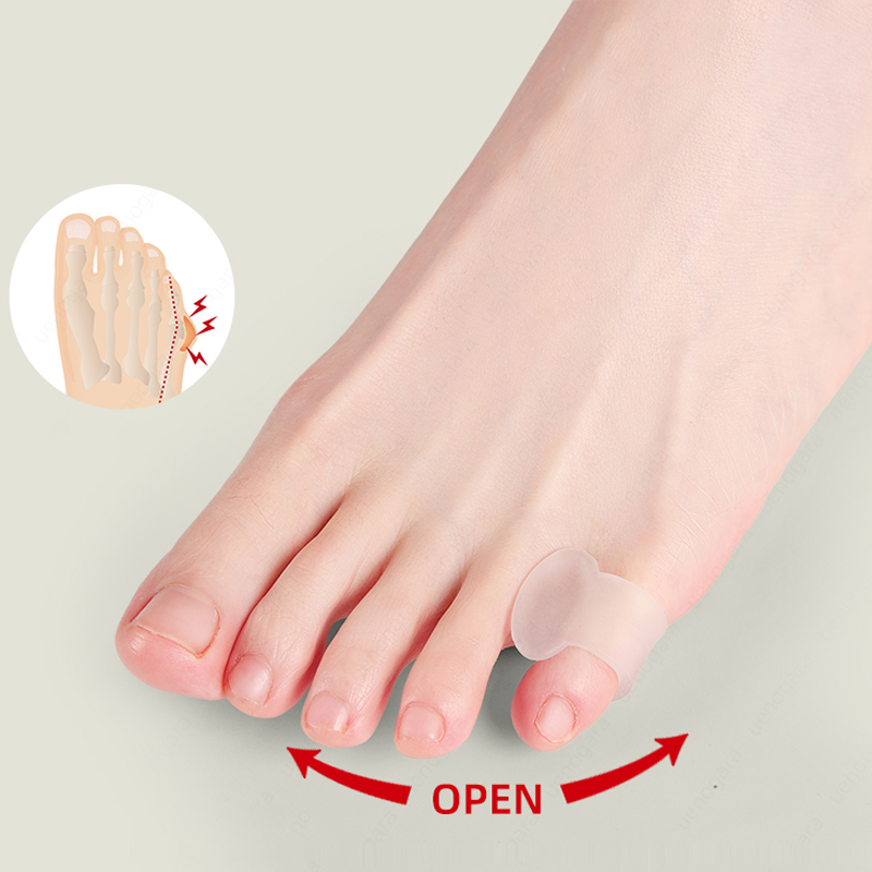 Best of 1Pair Little Toe Thumb For Daily Use Silicone Gel Toe Bunion Guard Foot Care Finger Toe Separator Hallux Valgus Toe Separators Reviews & Tips