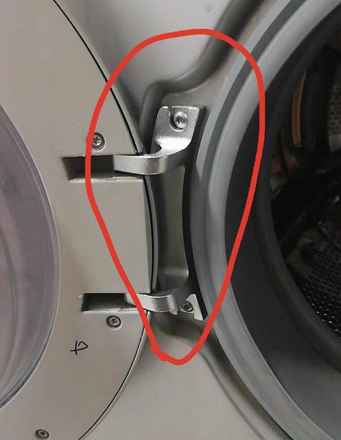 コリアグランドセール 業務用ドアヒンジ,シーメンス,アクセサリー,wd5125,wd7005,1個 洗濯機交換部品・アクセサリ