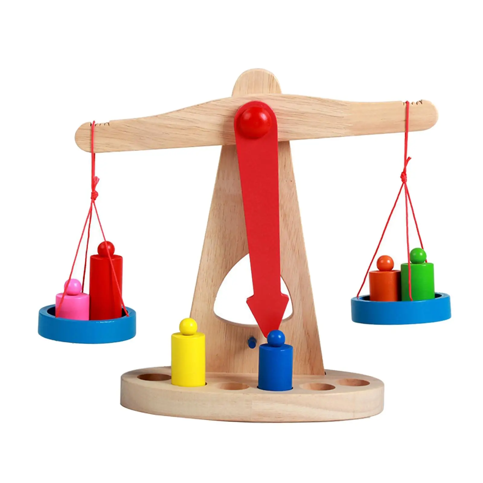 Montessori Balance Counting Toys Addition and Subtraction for Children Kids