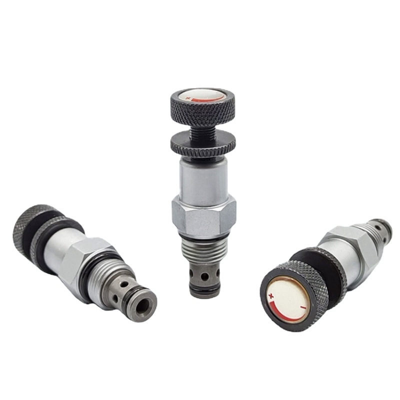 Crv hydraulisches Hochdruck-Sicherheits ventil einstellbar manuelles Hydraulik system Steck überlauf ventil Gewinde direkt wirkend – Detail 1