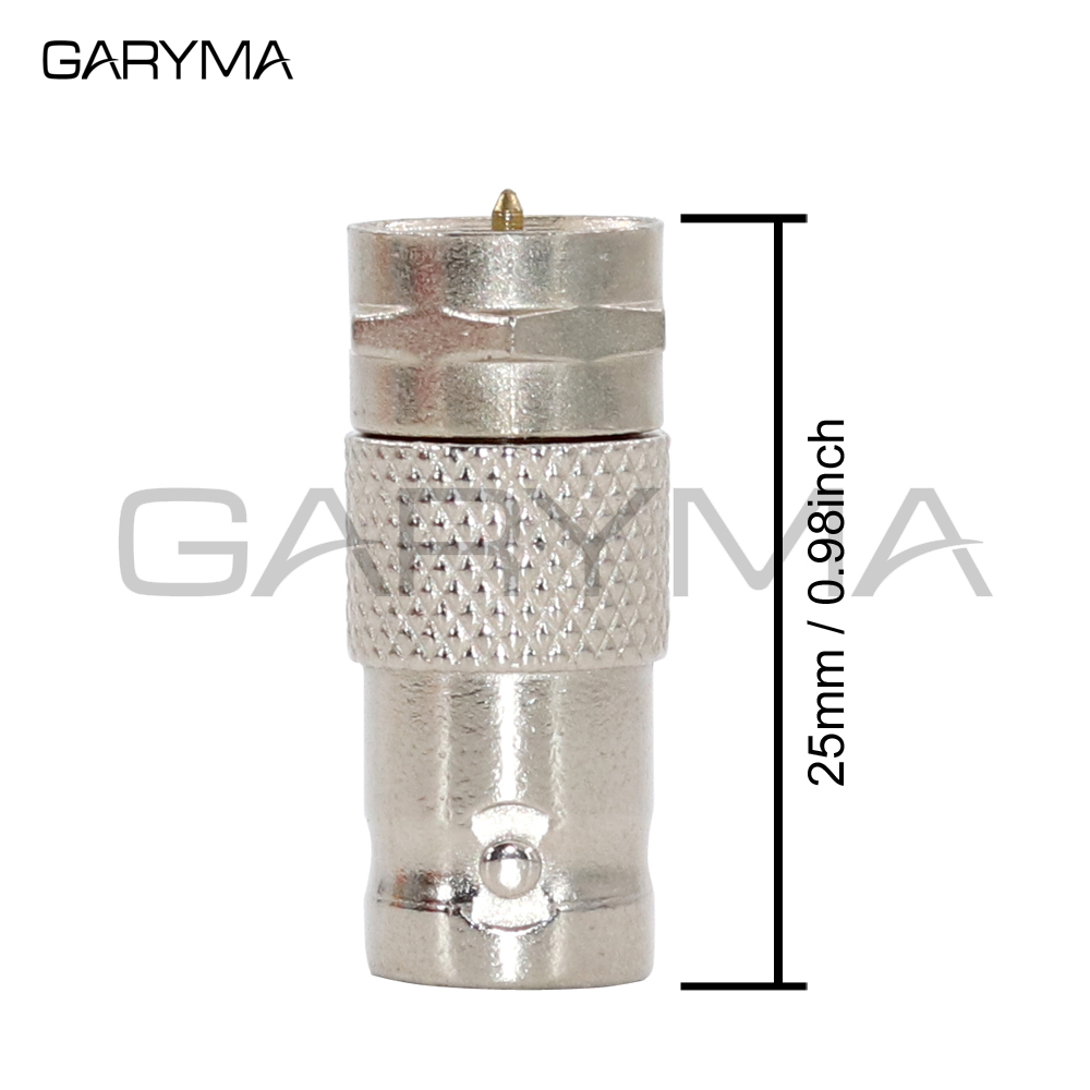 5Pcs Bnc-buchse Jack Zu F TV Stecker Stecker Gerade RF Adapter Q9 Gewinde TV Stecker – Detail 6