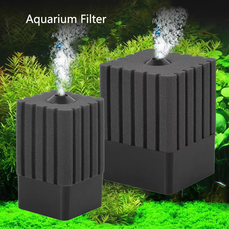 Bio-Schwamm filter für Aquarium Aquarium Garnelen teich Luftpumpe biochemische Filtration geräuschlos Schaum Aquarium Zubehör neu – Detail 8