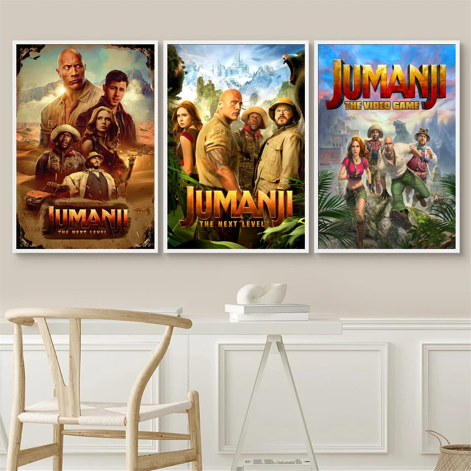 Jumanji The Video Game Decoration Art Poster Wall Art Personalized