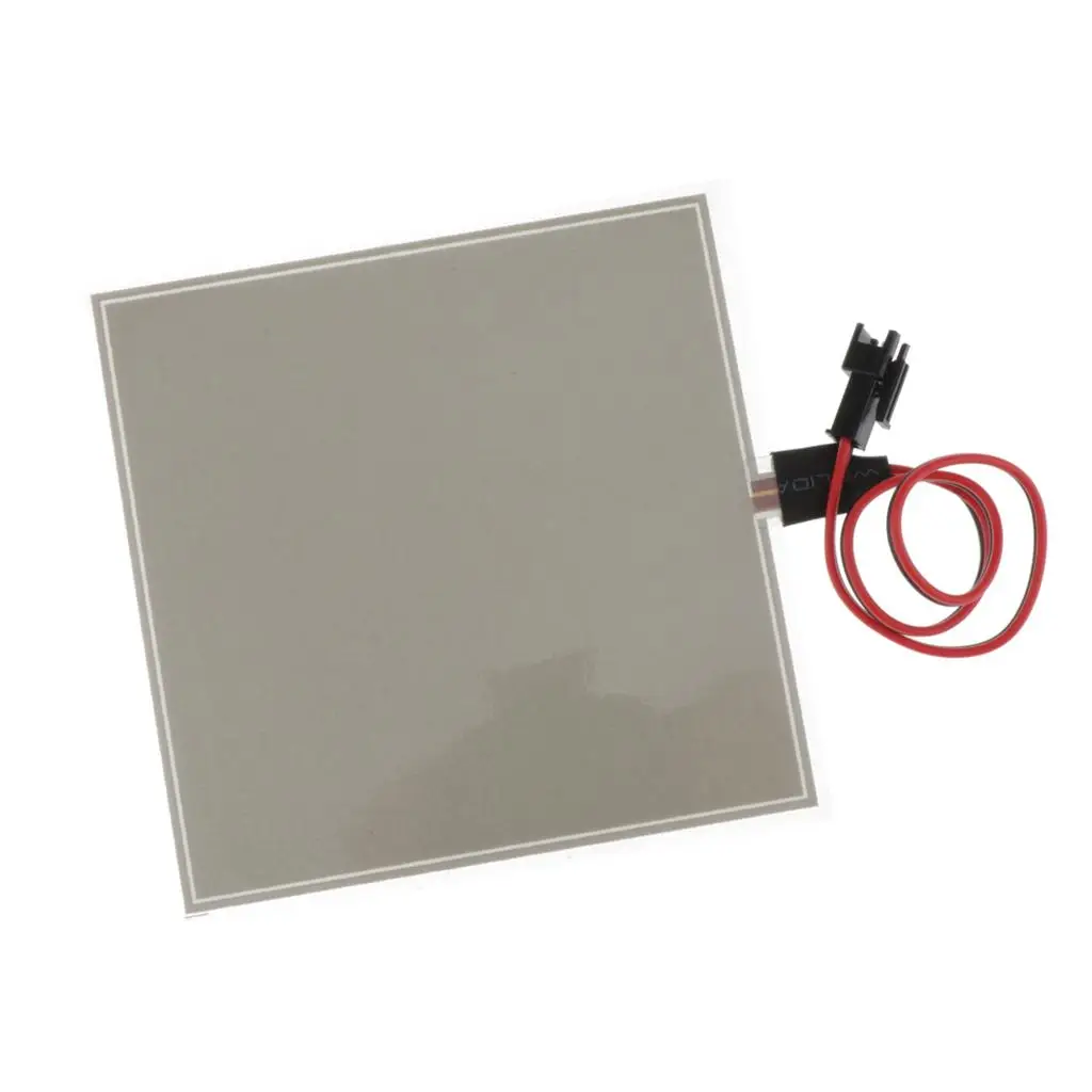 2x 4 Colors Electroluminescent EL Panel Backlight Sheet with Inverter 10x10CM