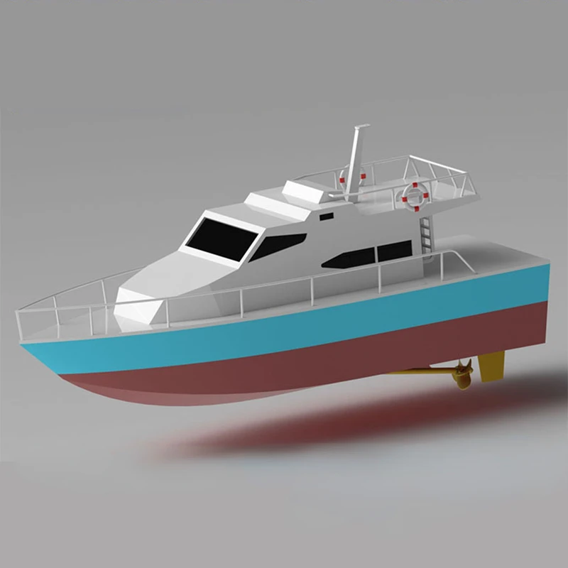 Blast Rc Elektrische Speedboot Jacht Modeltechnologie Maken Assemblage Kit Onderdelen Maken Eenvoudig En Onderwijs Boot Model| | - AliExpress