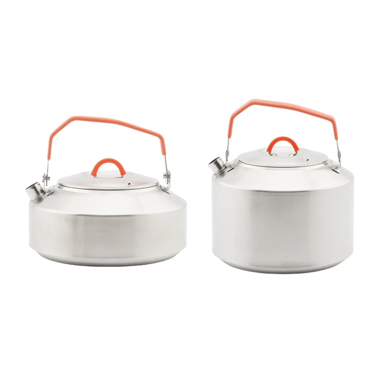 Lightweight Camping Kettle Campfire Kettle Teapot Coffee Pot for Hiking