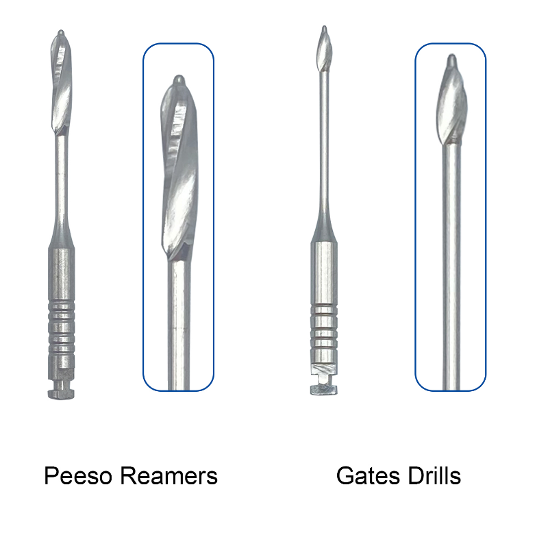 Best of Dental Endodontic Drill Gates Glidden Peeso Reamers Rotary 32mm / 28mm Engine Use Stainless Steel Endo Files #1- #6 Reviews & Tips - Image 5