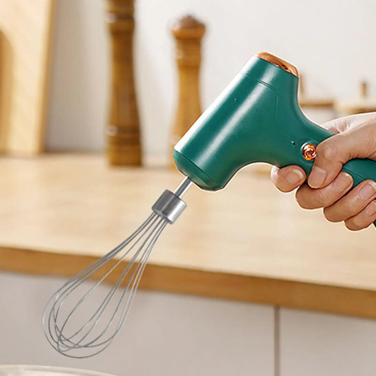 Hand Mixer, Electric Whisk,Power Handheld Mixer Egg Food Beater with Easy Eject Button for Kitchen Baking