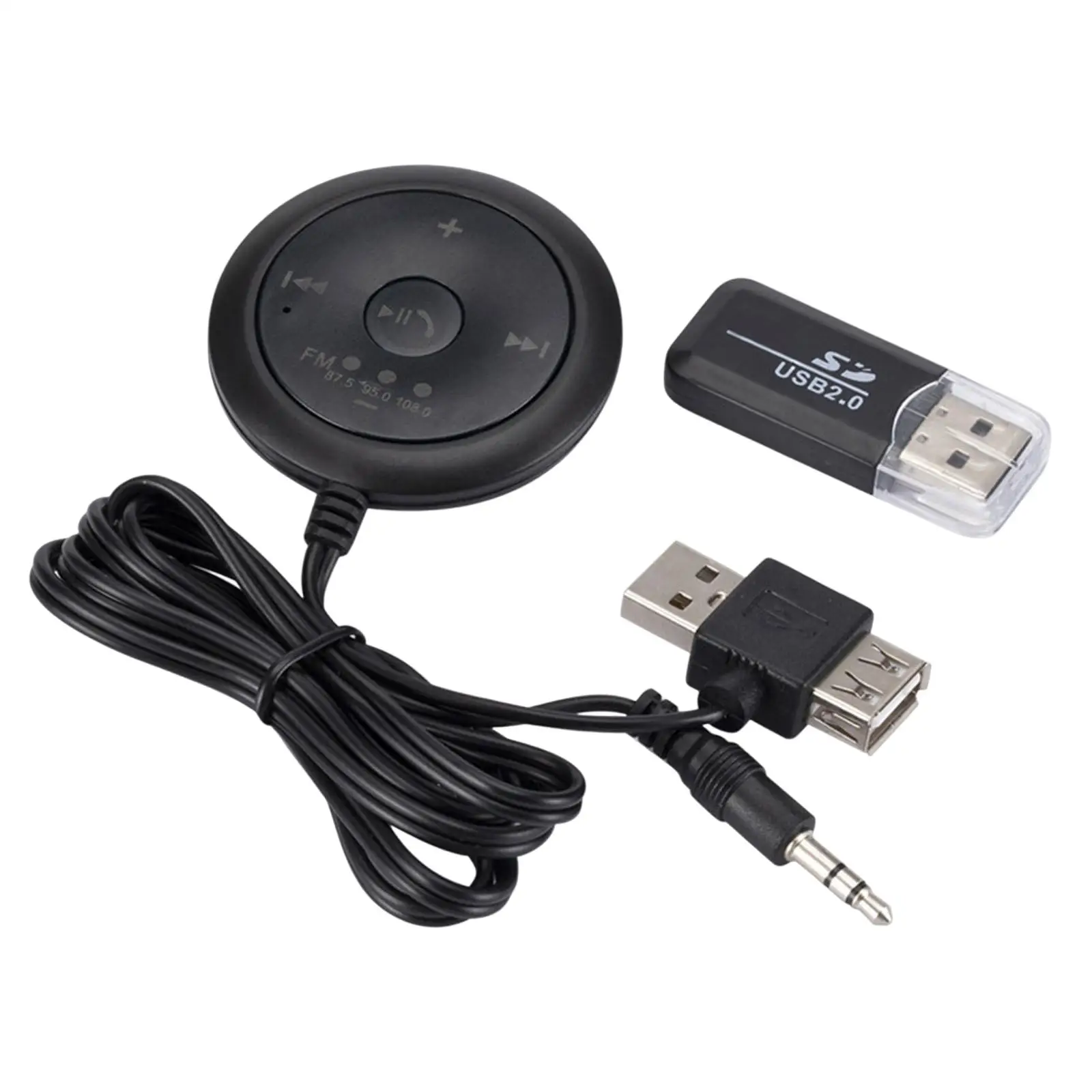 Wireless Car MP3 Player Headphones Receiver and Adapter for PC