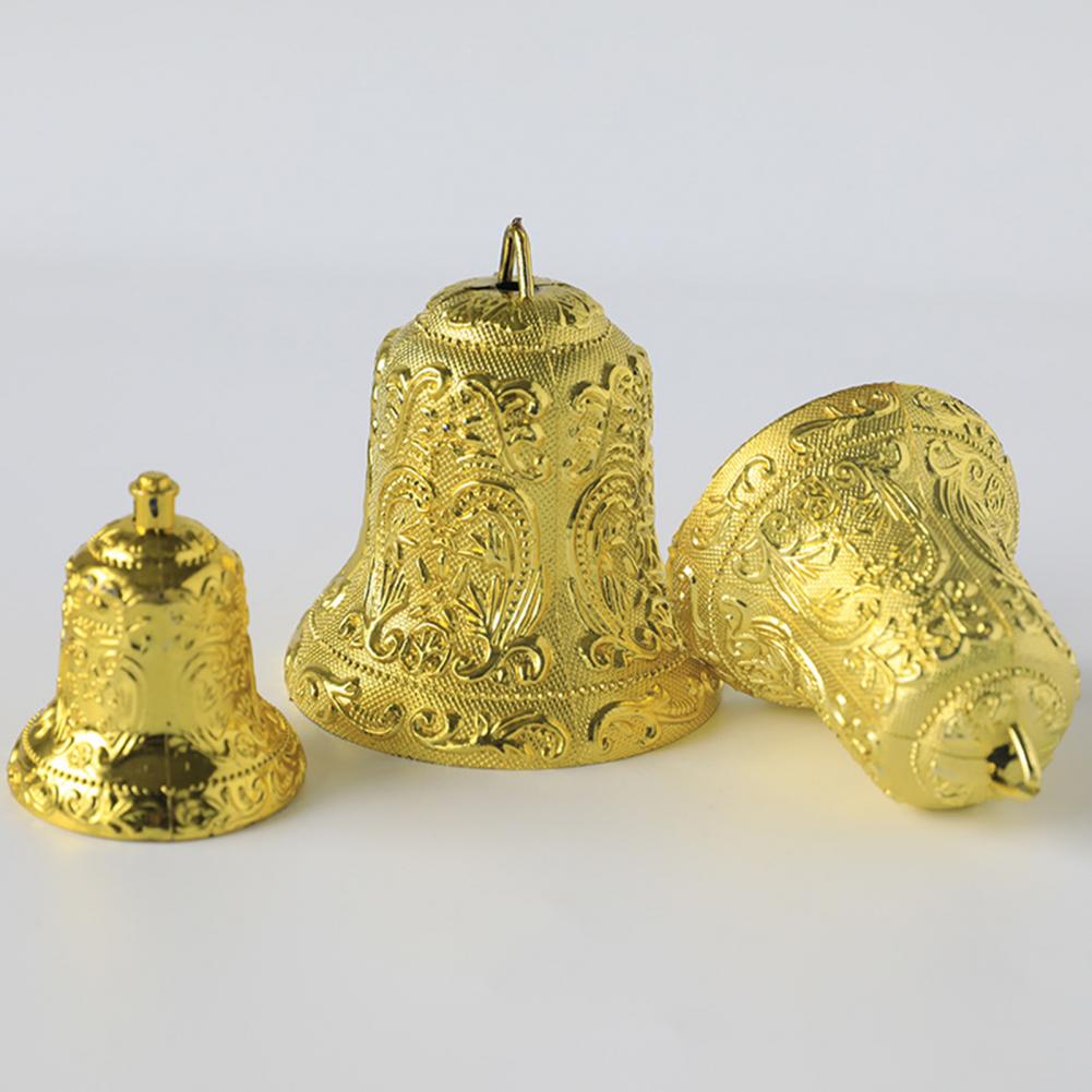 2 Pendentifs Cloche De Noël Tricotés - Forme Sapin, Laine, 10 Cm - Décoration Voiture, Sapin, Porte-clés - Avec Boîte Cadeau