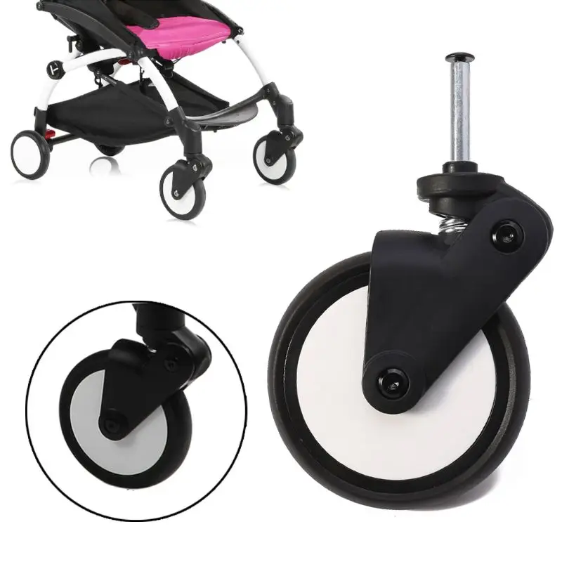 baby stroller accessories girly Baby Strollers Back Wheels Pushchair Rubber Wheel Kids Stroller Accessories D5QA baby trend expedition double jogger stroller accessories	