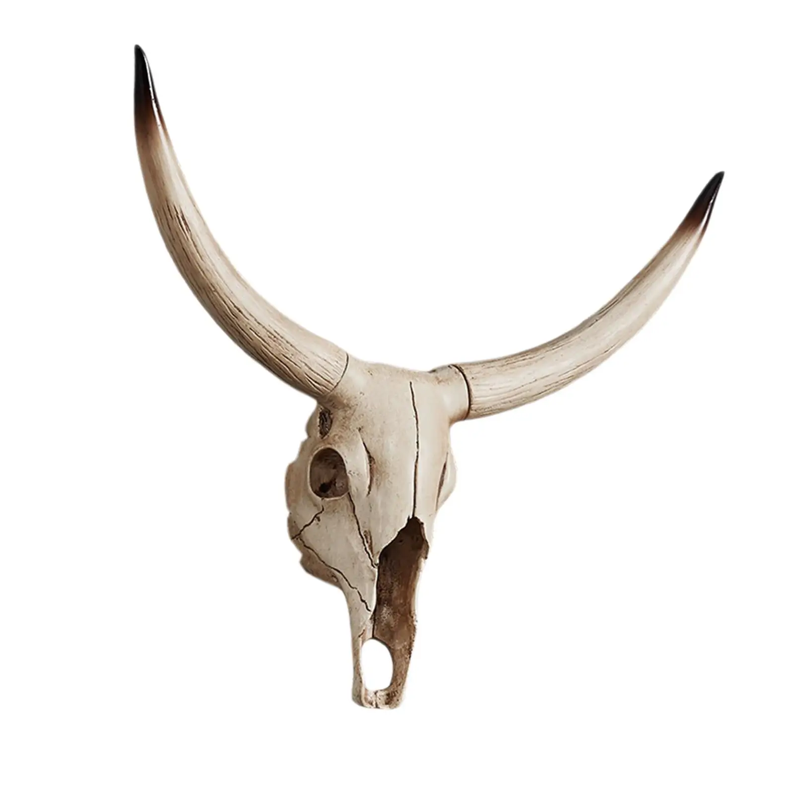 Skull Sheep Head Wall Sculpture Wall Sculpture Animal Sculpture Halloween Decoration 3D Long Horned RAM Decor Skull for Bedroom