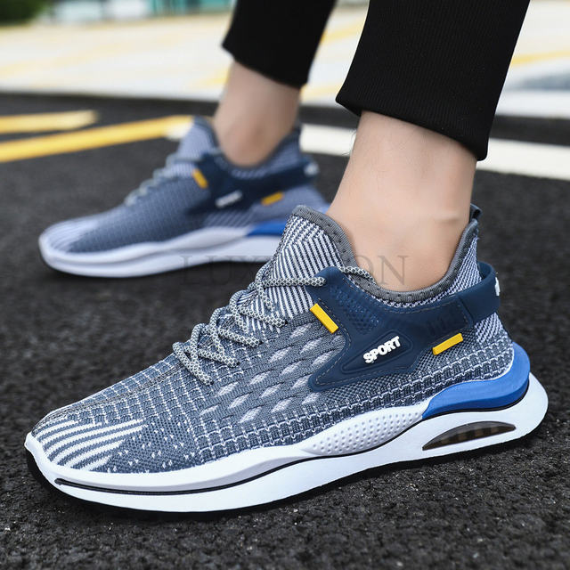 2023 Men Running Shoes Breathable Outdoor Sports Shoes Lightweight Sneakers  for Women Comfortable Athletic Training Footwear