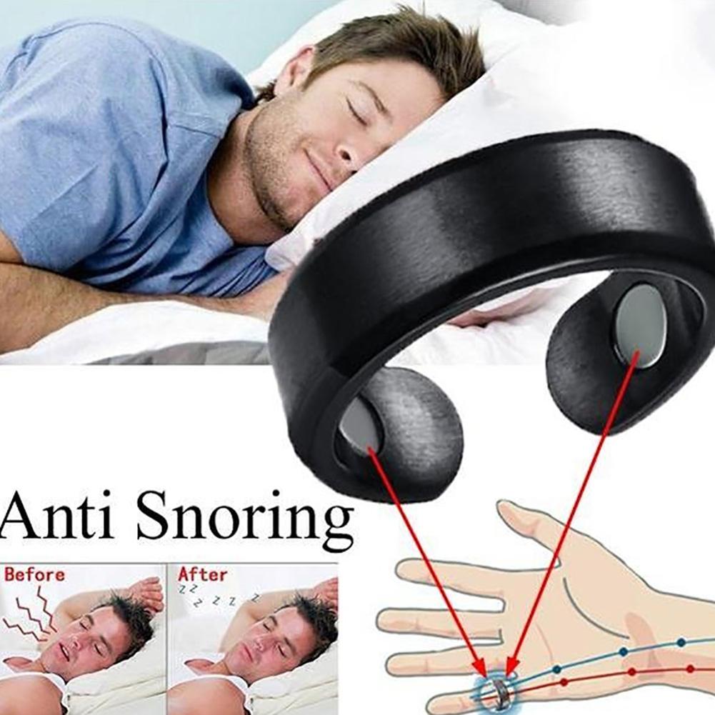 Best of Anti Snoring Device Ring Magnetic Therapy Acupressure Treatment Against Finger Ring Anti Snore Sleep Aid For Snoring Reviews & Tips