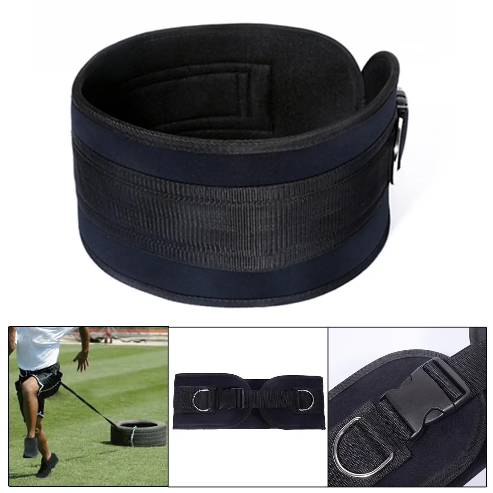 Padded Waist Belt for Pulling Sled Workout Belt Sled Harness