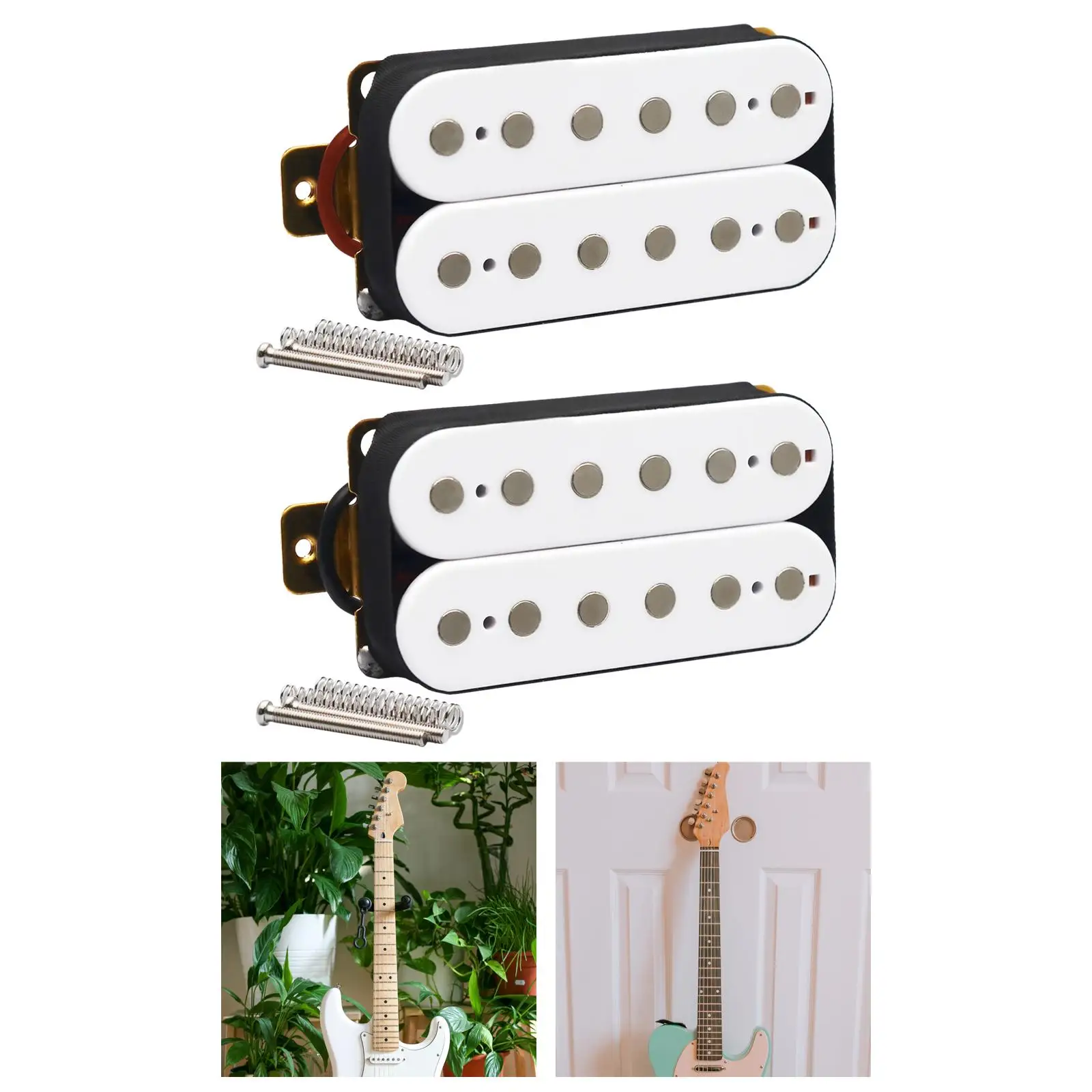 Humbucker Double Coil Pickups Musical Instruments Accessories for 6 Strings Electric Guitar Parts Parts Double Coil Pickup