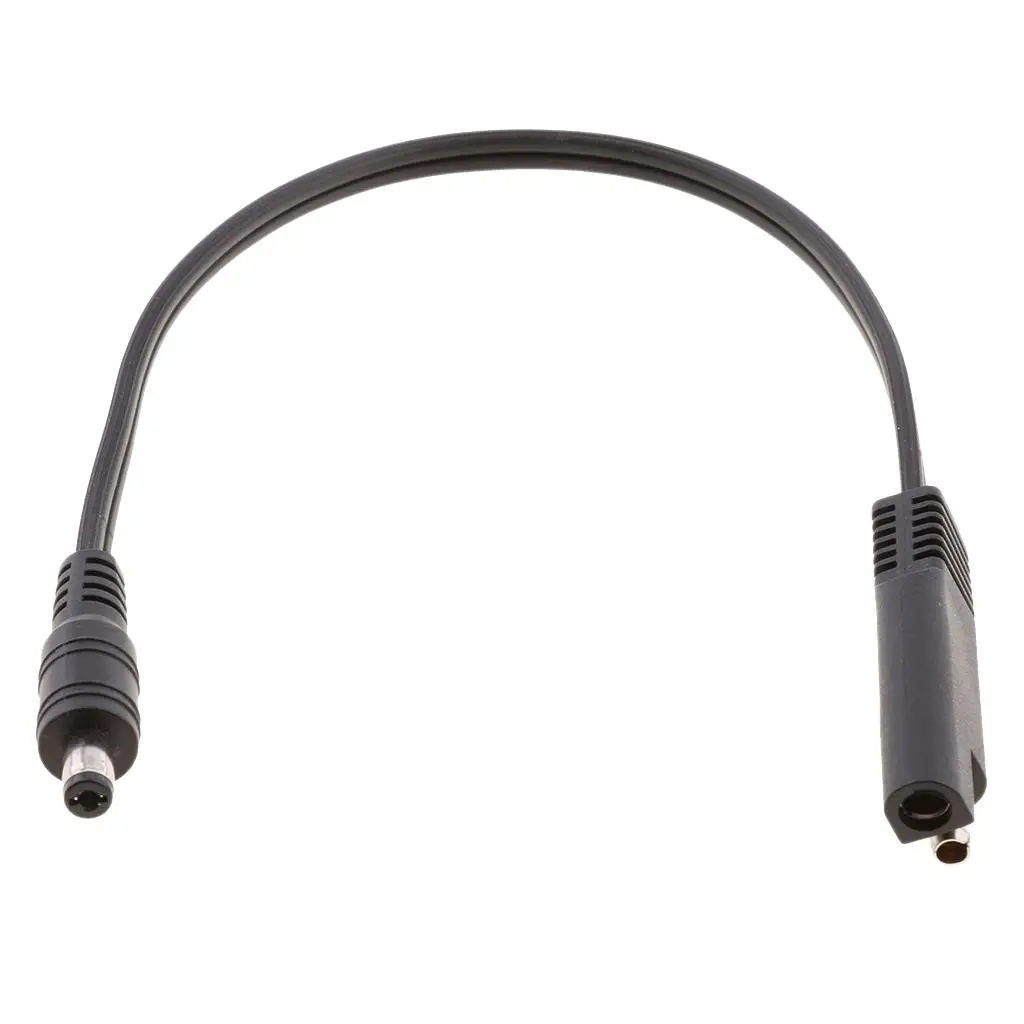 SAE to Coax Female Adapter Cable for Motorcycle Automotive Connector, 10 inch