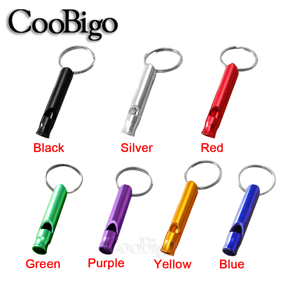 Description Picture 4 of item1pcs Portable Whistle Training Whistle Keychain Keyring Outdoor Backpack Camping Hiking Emergency Survival Tools Multifunctional