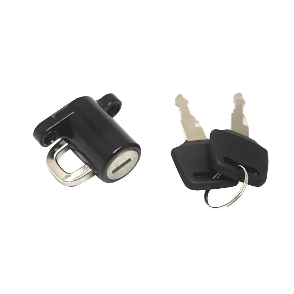 Universal Motorcycle Motorbike  Lock Hanger   Keys - Black