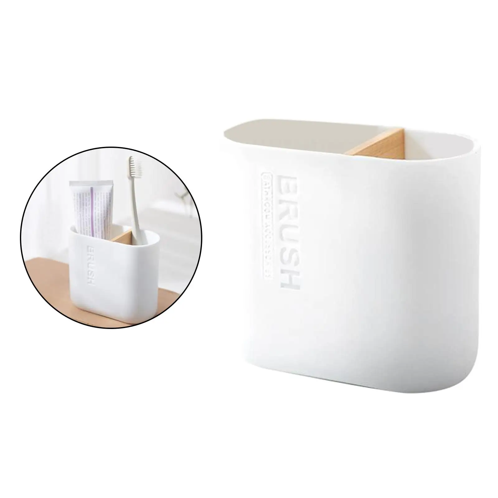 Bathroom Accessories for Hotel Bath Countertop Decor Durable White Color Smooth Easily Clean Dispenser PP Fashionable