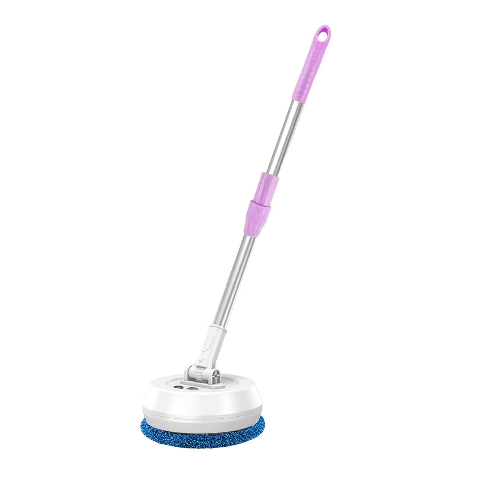 Electric Mop 360 Rotating Adjustable Car Wash Brush Mop for Tile Bathroom