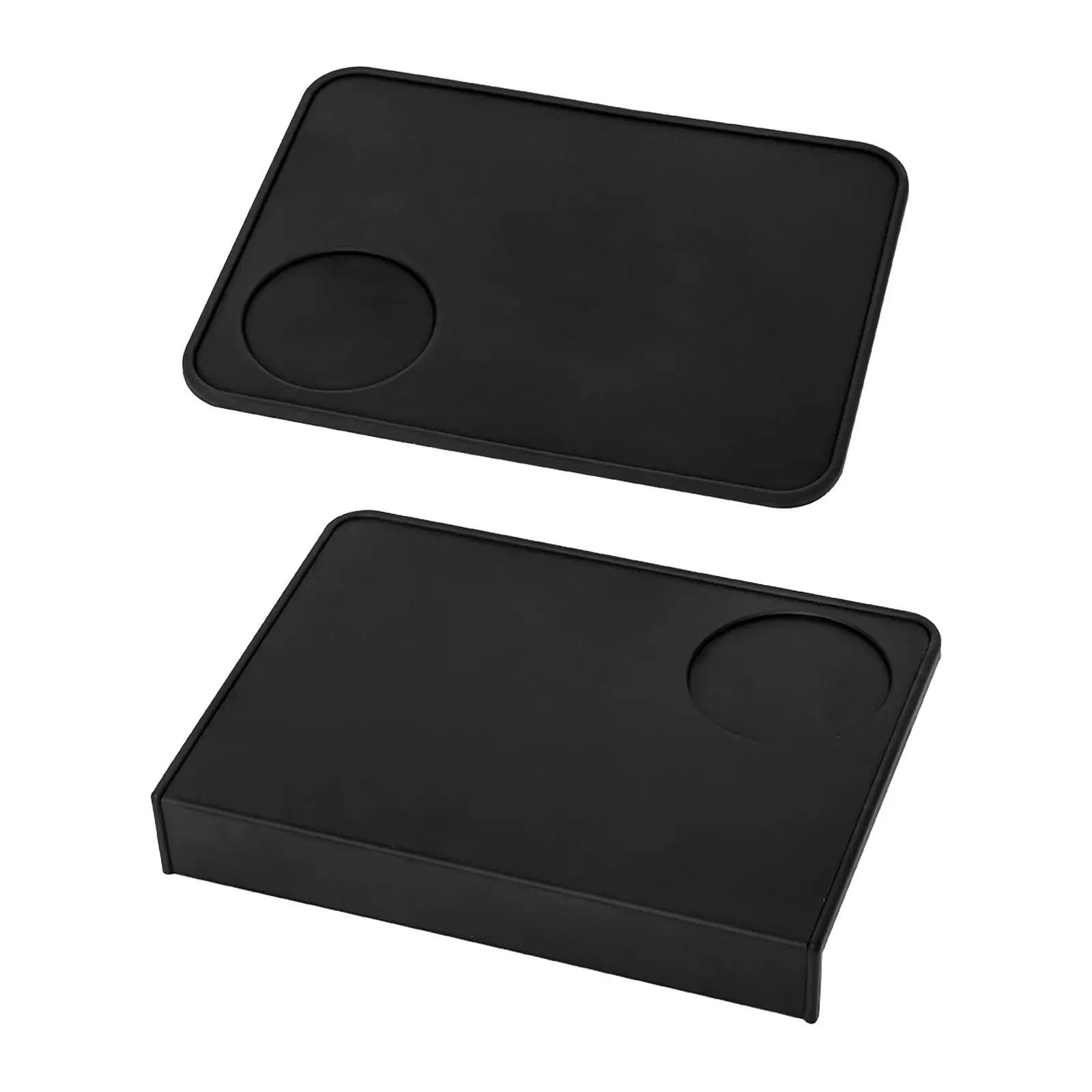 Coffee Tamper Mat Nonslip Wear Resistant Heat Resistant Coffee Utensils Soft Professional for Kitchen Coffee Bar Countertop Home