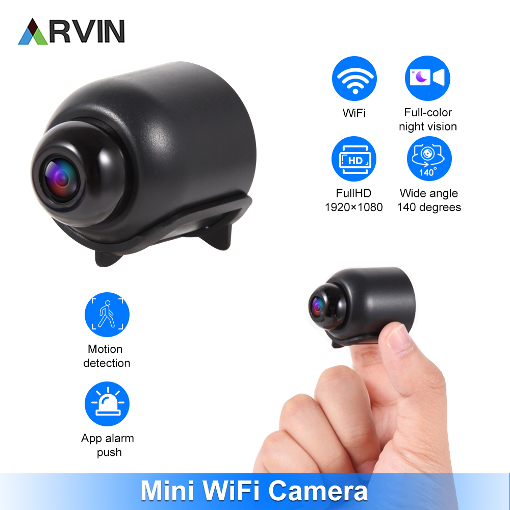 Title 1, New FHD 1080P Mini WiFi Camera Night Vision Mot...